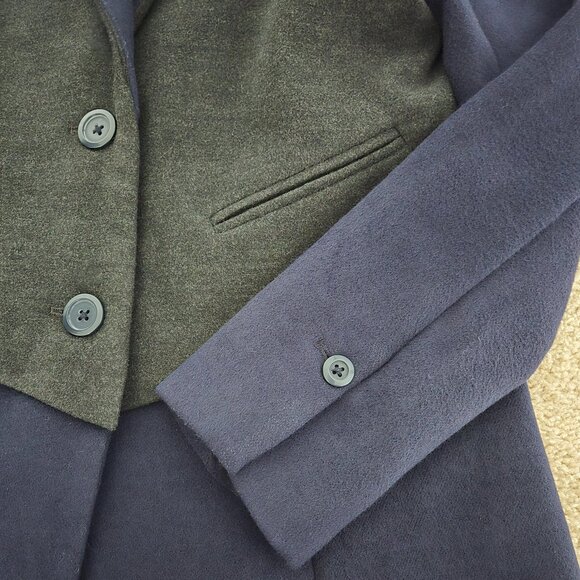 Faux vest colorblock coat - Picture 7 of 13